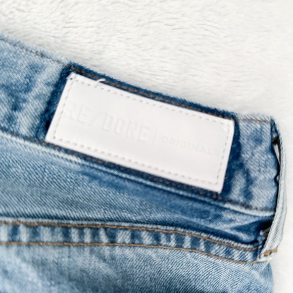 RE/DONE Originals High Rise Slim Leg Jeans - Picture 6 of 9